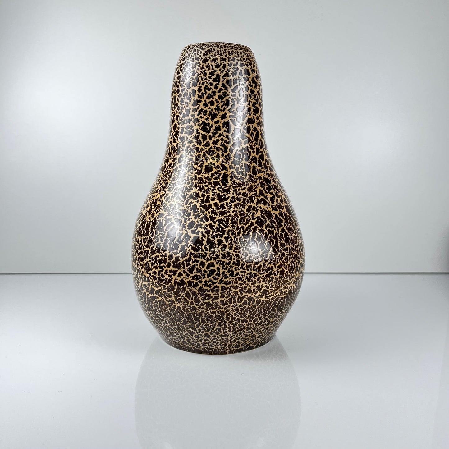 Vase with crackle decoration, Spain, 1990
