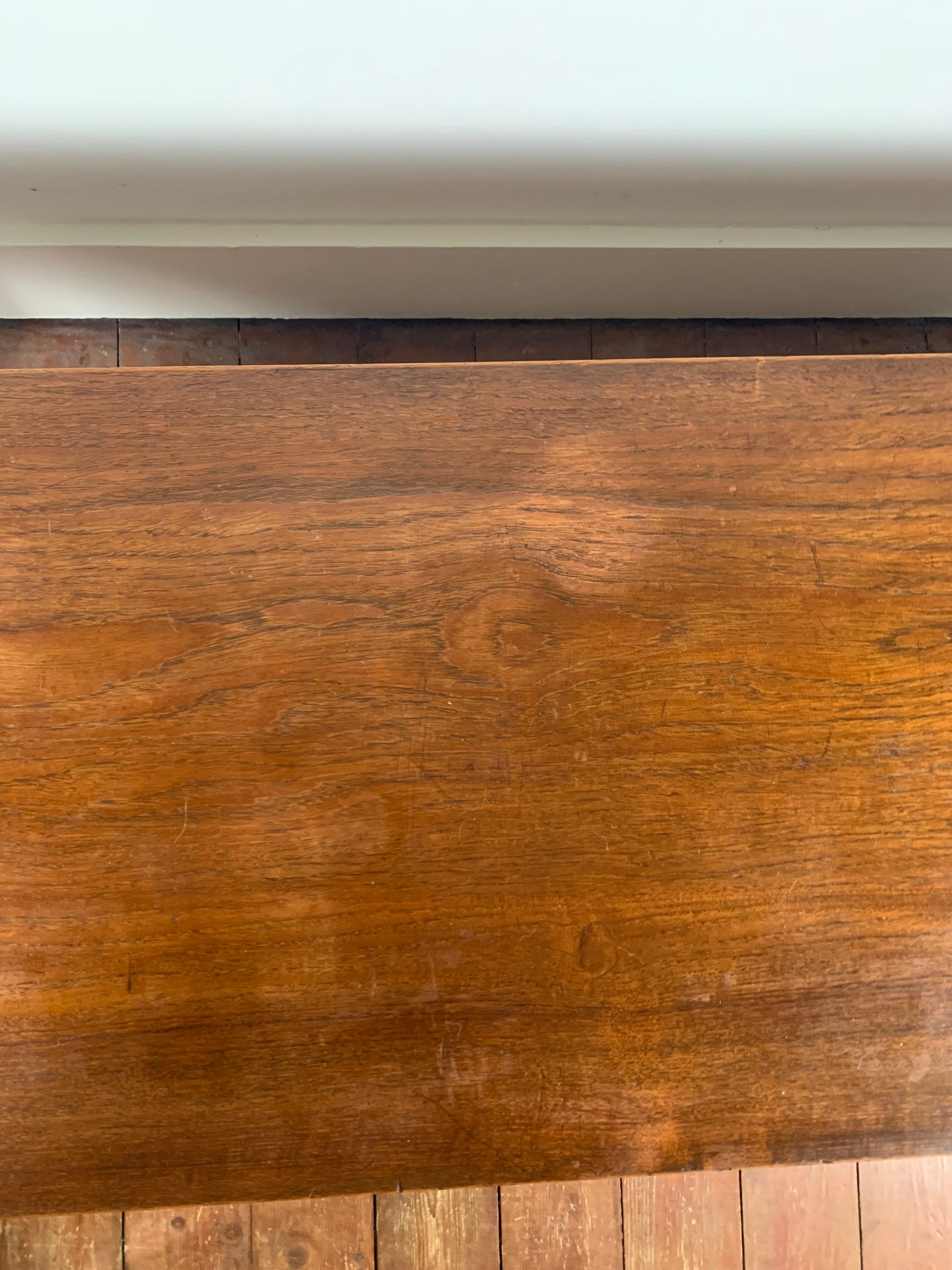Coffee table in teak and chrome leg, 1970