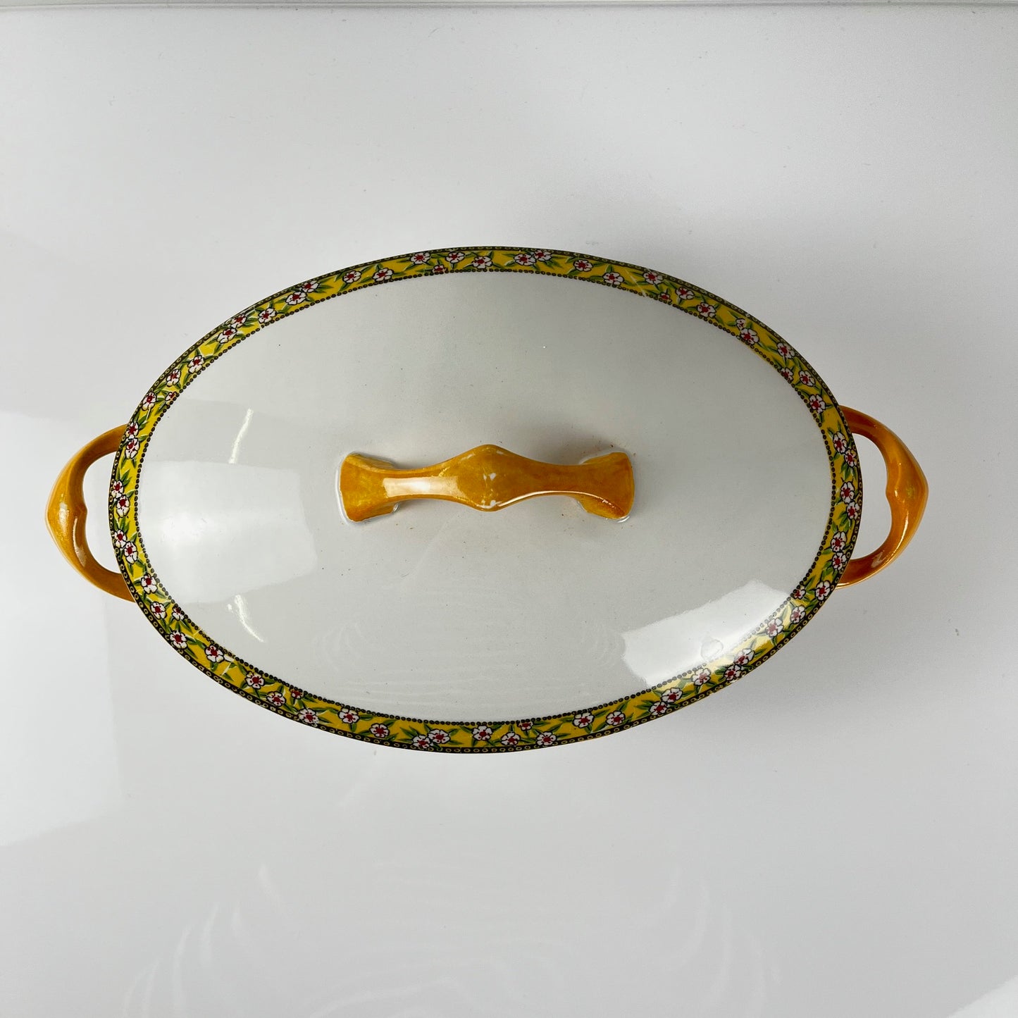 "Yvonne" iron earth soup tureen, Orchies, early 20th century