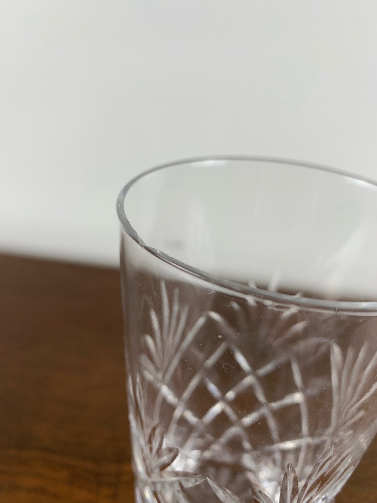 Set of 4+1 crystal long drink glasses, Waterford