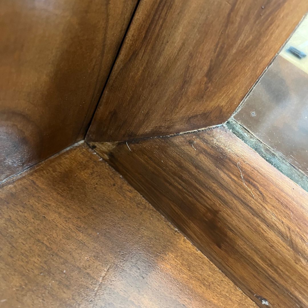 Coiffeuse - Meuble d'entrée en placage noyer, 1940