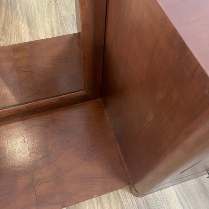 Coiffeuse - Meuble d'entrée en placage noyer, 1940