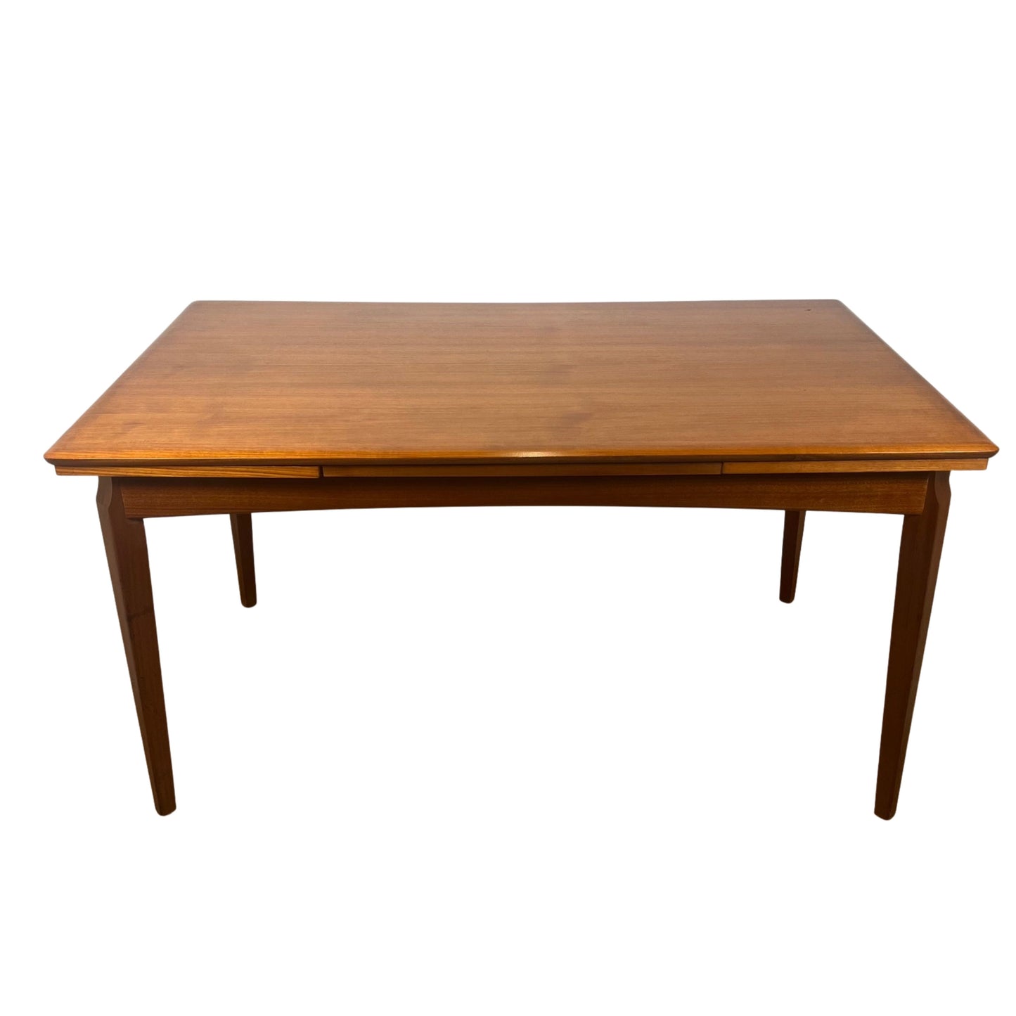 Table à manger extensible en teck par LB Kofod Larsen, MCM