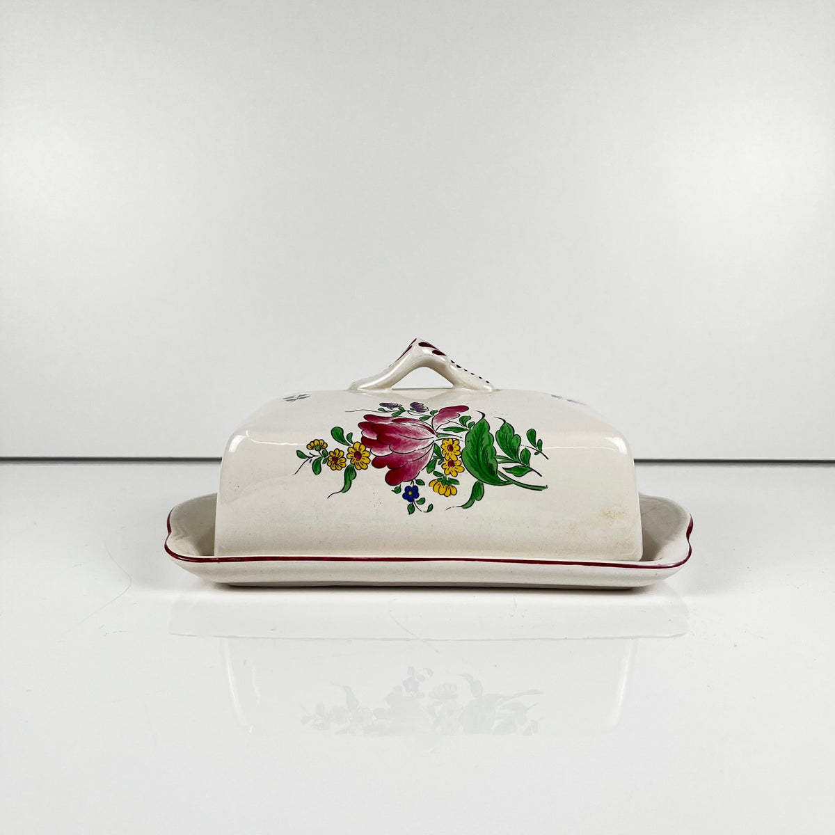 Beurrier KG Lunéville modèle Réverbère , faience