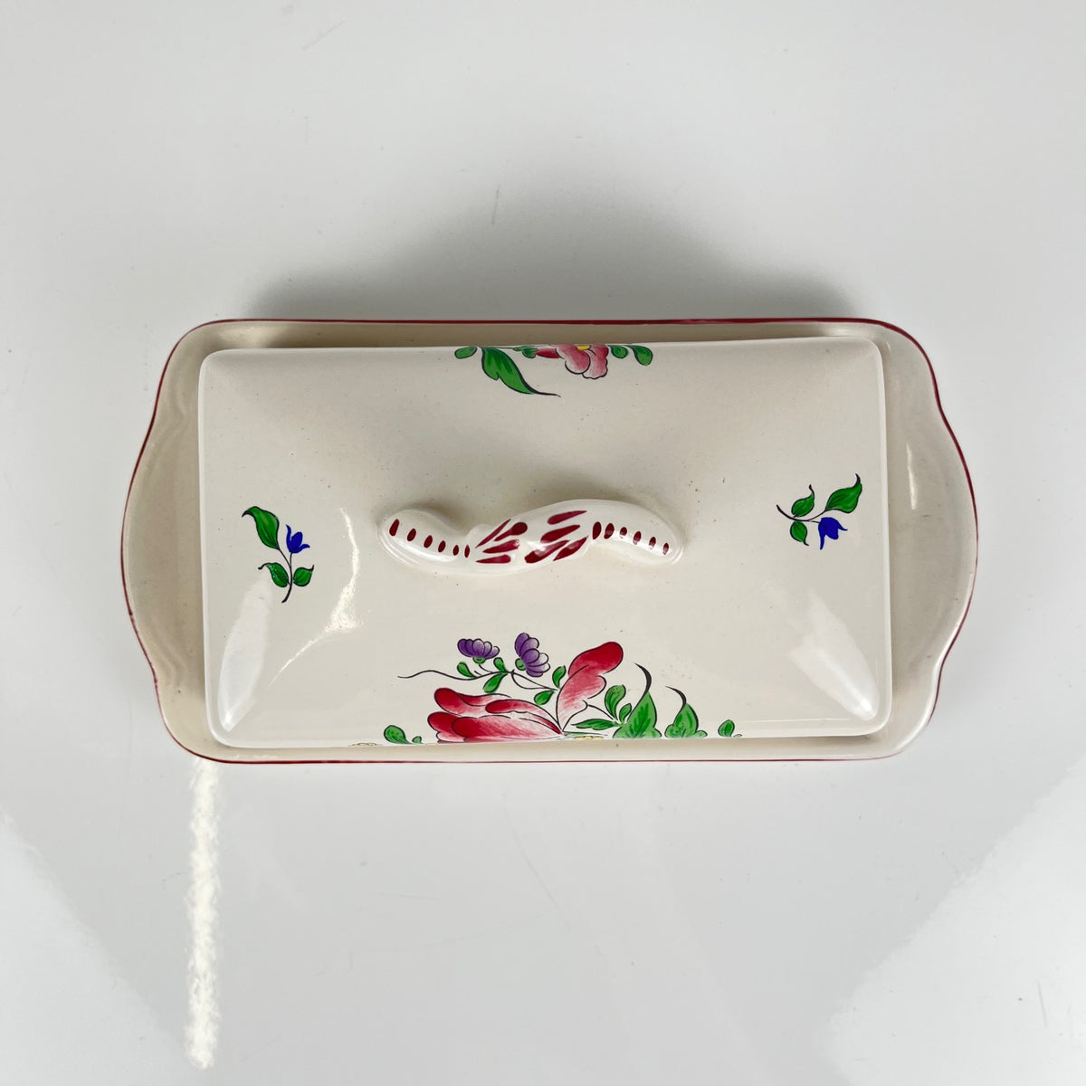 Beurrier KG Lunéville modèle Réverbère , faience