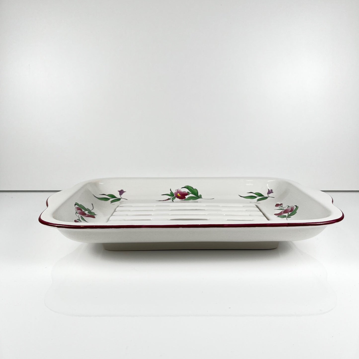 Asparagus Platter, Réverbère Pattern by KG Lunéville