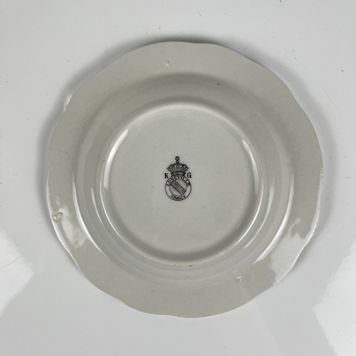 Ashtray, Lantern Model by KG Lunéville, tulip pattern