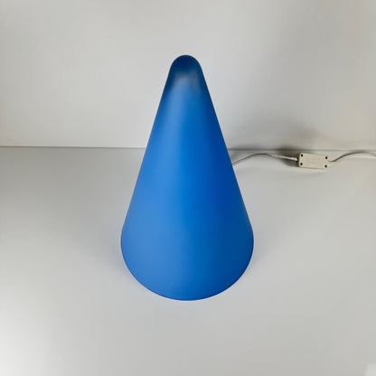 XXL blue Teepee table lamp SCE Habitat, 1980/90