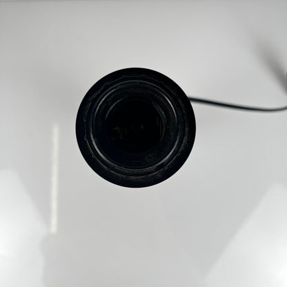 Pied de lampe en verre marmoréen rose par René Courson (1980/90)