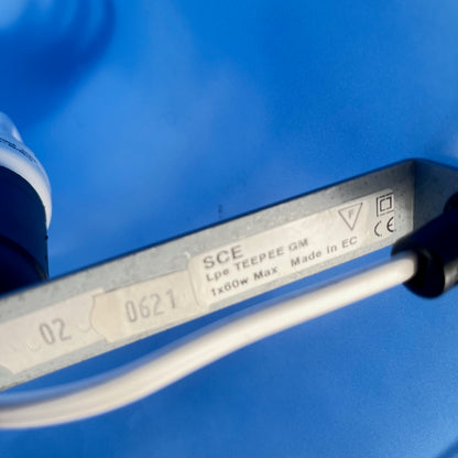 XXL blue Teepee table lamp SCE Habitat, 1980/90