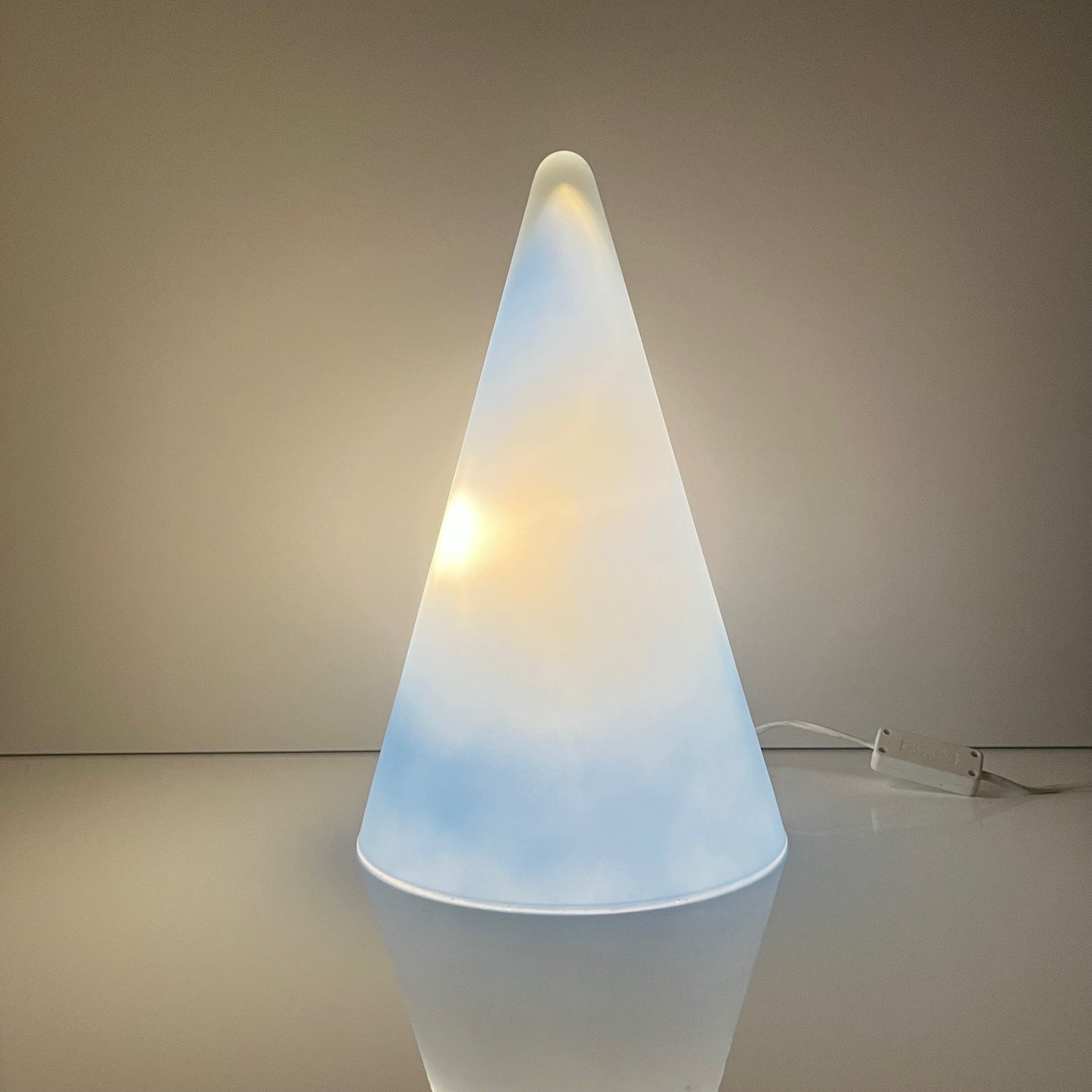 XXL blue Teepee table lamp SCE Habitat, 1980/90