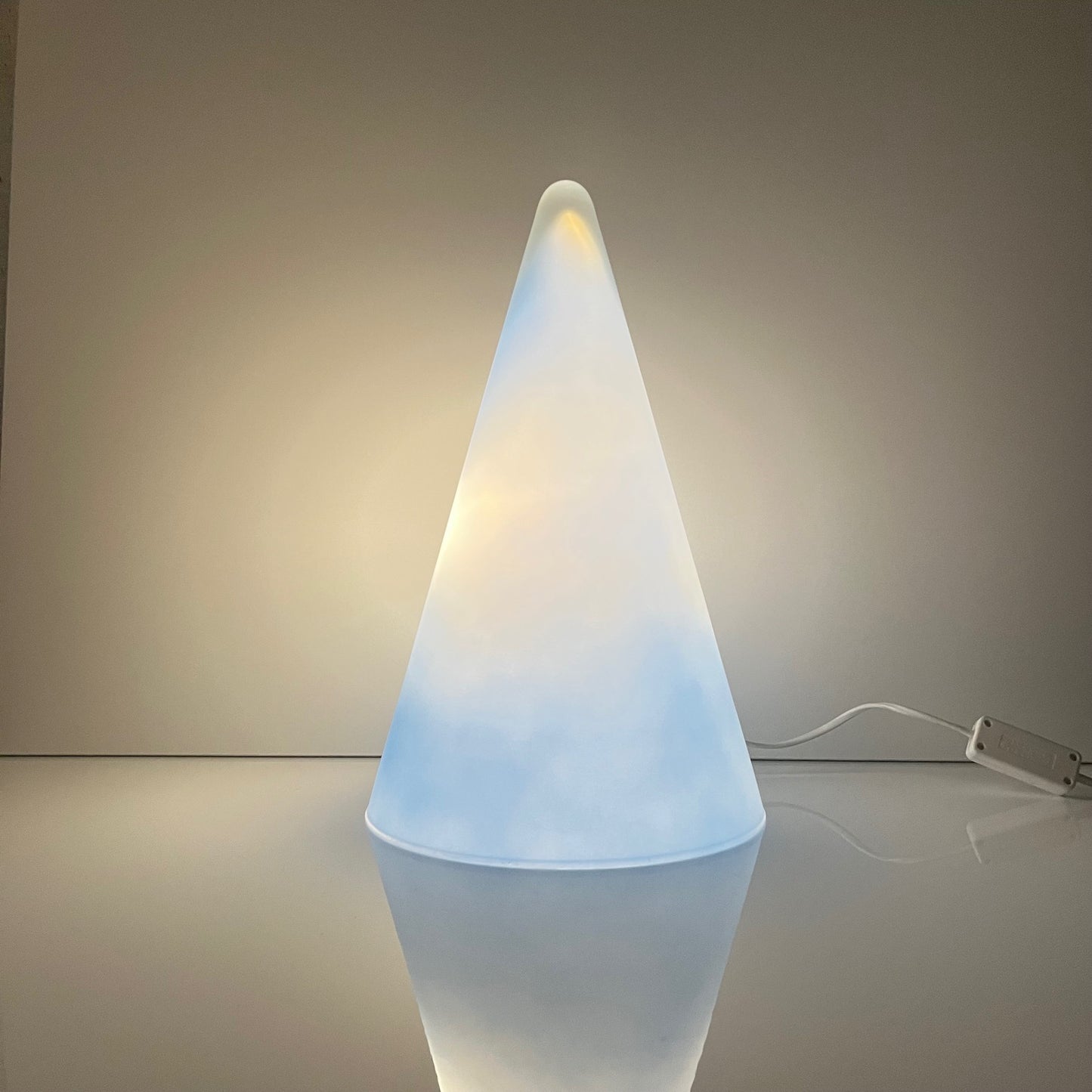 XXL blue Teepee table lamp SCE Habitat, 1980/90