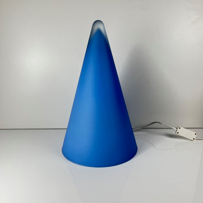 XXL blue Teepee table lamp SCE Habitat, 1980/90