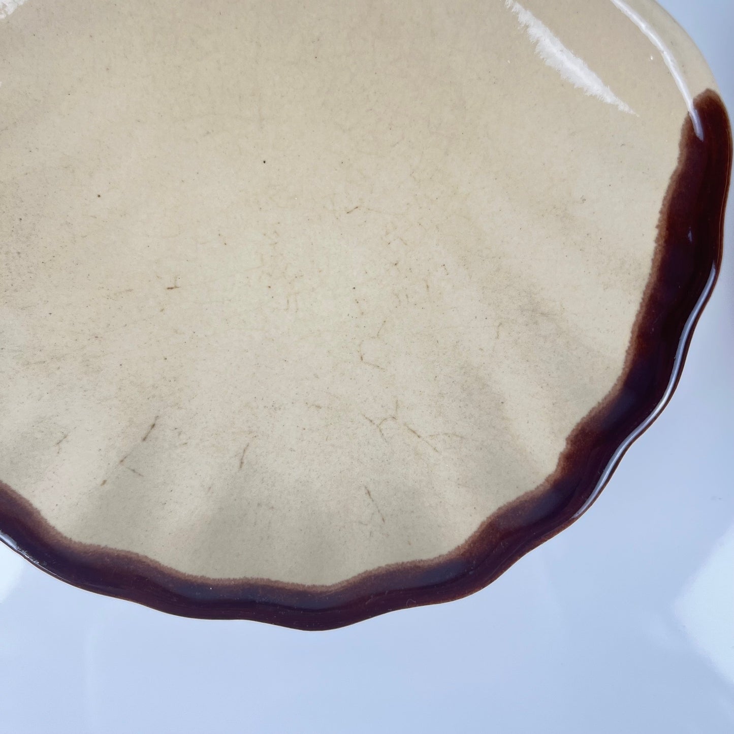 Set de 6 coquilles st Jacques en céramique par E. Henry