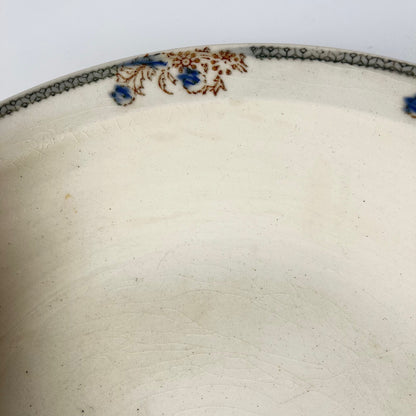 Grand saladier Longwy "Turin", 1950/70