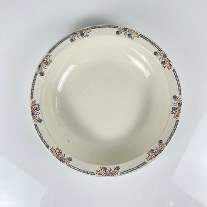 Grand saladier Longwy "Turin", 1950/70