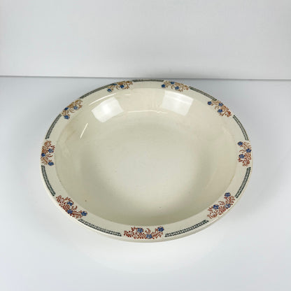 Grand saladier Longwy "Turin", 1950/70