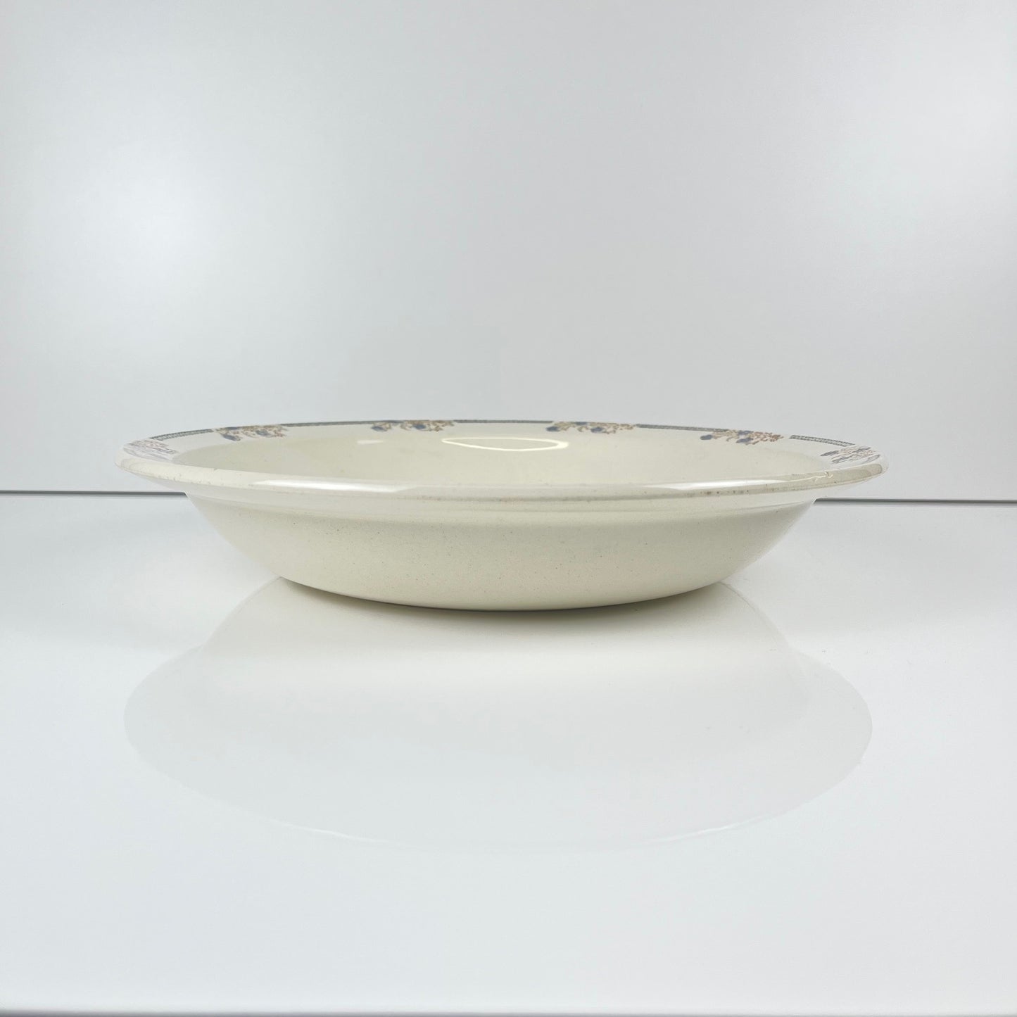 Grand saladier Longwy "Turin", 1950/70