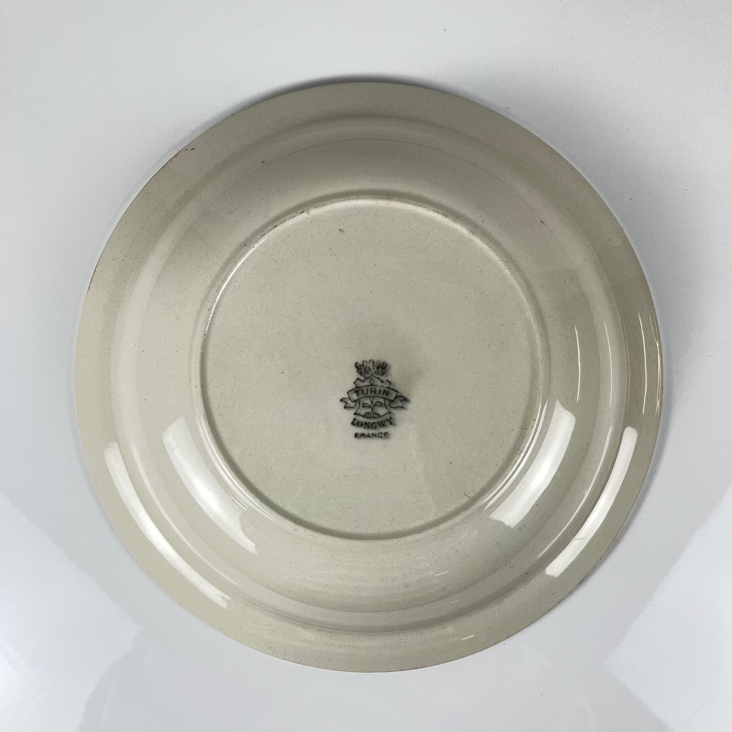 Grand saladier Longwy "Turin", 1950/70