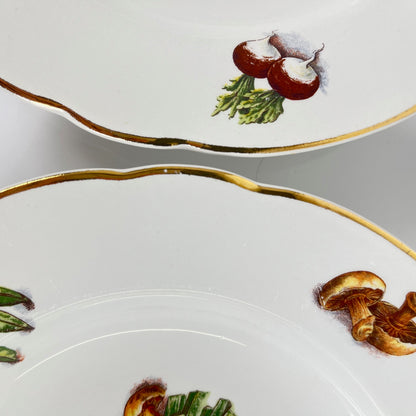 Service pour 6 personnes KG Lunéville "Le Potager" , 1950/70