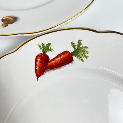 Service pour 6 personnes KG Lunéville "Le Potager" , 1950/70