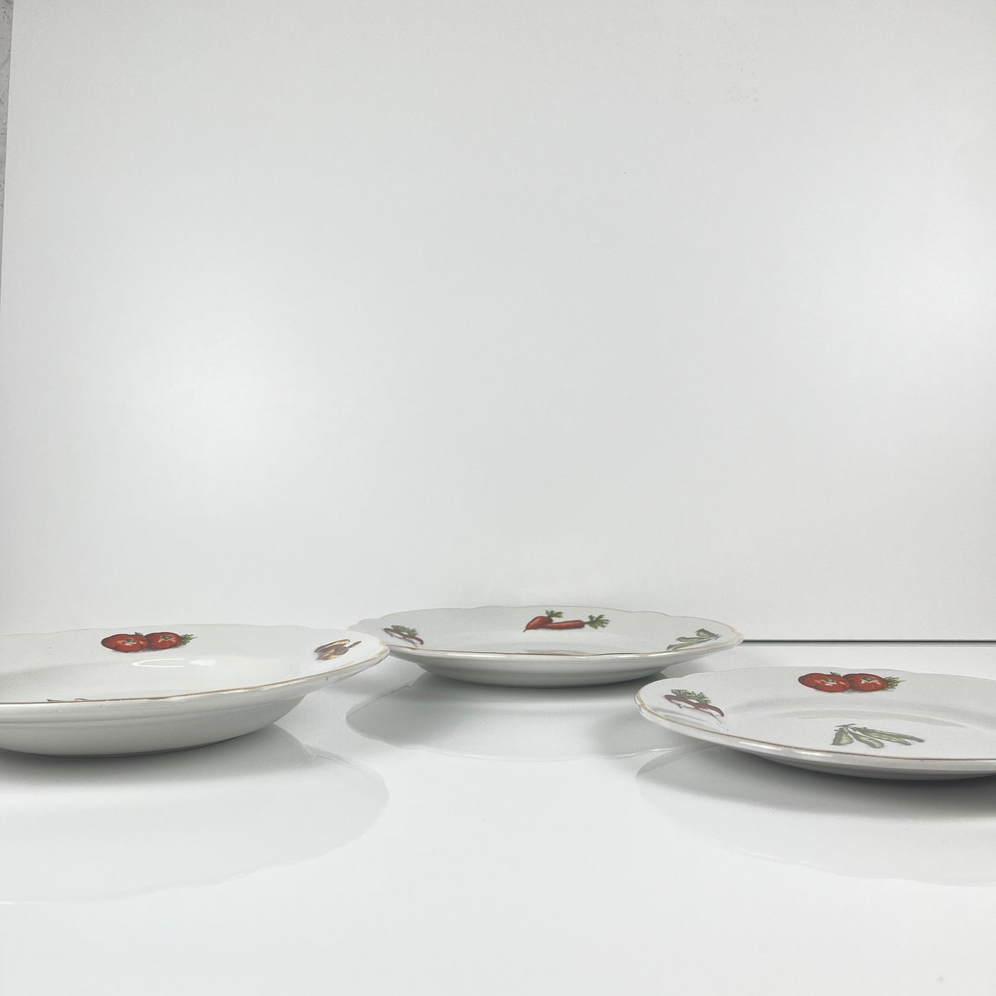 Service pour 6 personnes KG Lunéville "Le Potager" , 1950/70