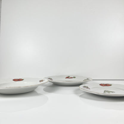 Service pour 6 personnes KG Lunéville "Le Potager" , 1950/70