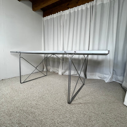 "Moment" dining table / desk by Niels Gammelgaard, Ikea, 1990