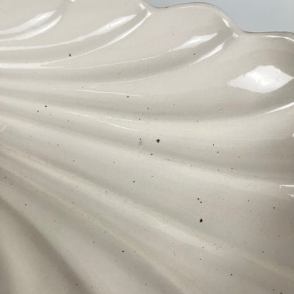 Ramequin coquillage blanc, XXe