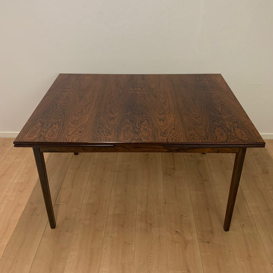 Extendable rosewood dining table, Denmark, 1960s