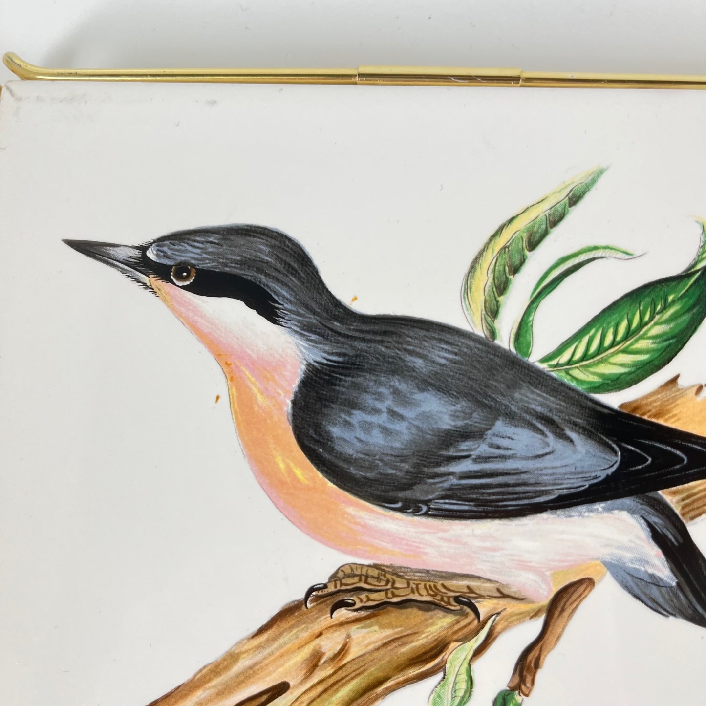 Dessous de plat Villeroy & Boch oiseau gris, 1950