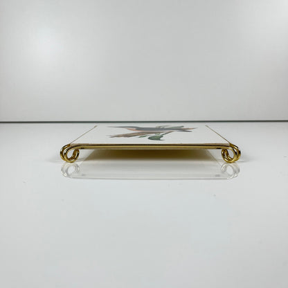 Dessous de plat Villeroy & Boch oiseau gris, 1950