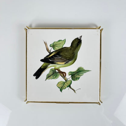 Dessous de plat Villeroy & Boch oiseau vert, 1950