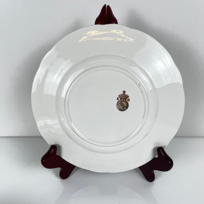 Set de 6 assiettes à dessert KG Lunéville "Le Potager" , 1950/70