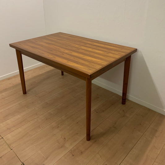 Extendable teak dining table, att. Brdr. Furbo, 1960