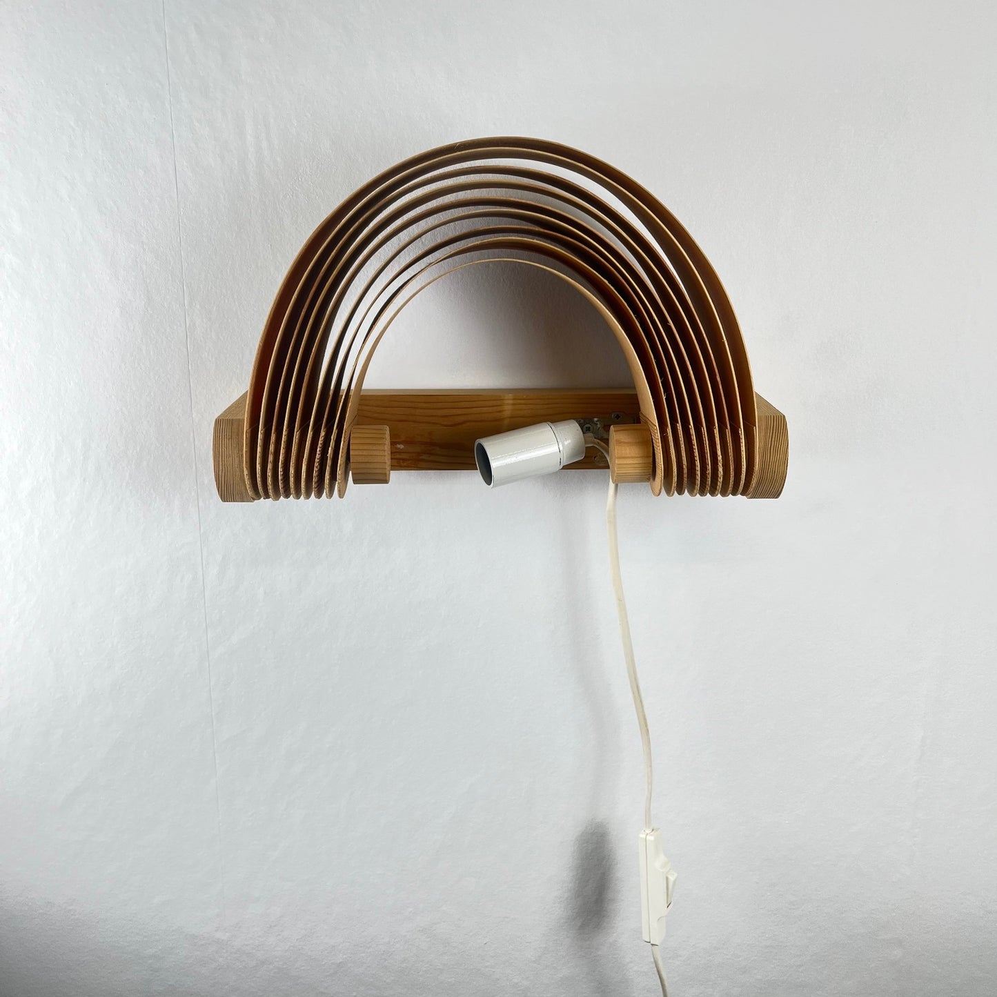 Applique murale Translandia en Pin, Danemark, 1960-70