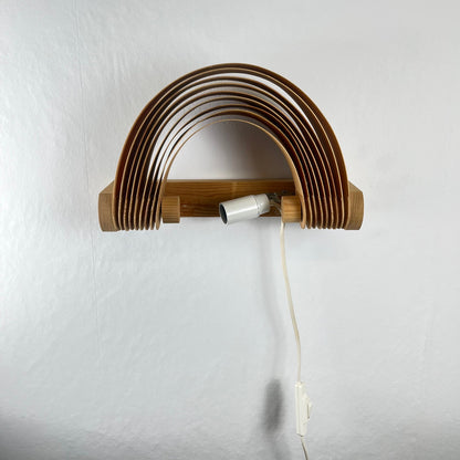 Applique murale Translandia en Pin, Danemark, 1960-70