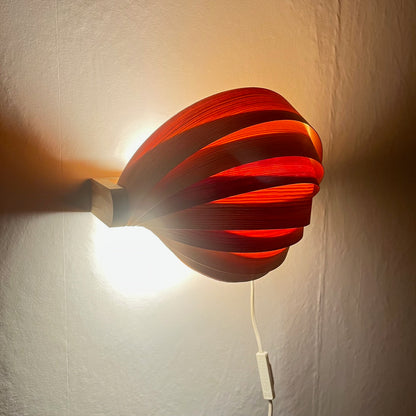 Applique murale Translandia en Pin, Danemark, 1960-70