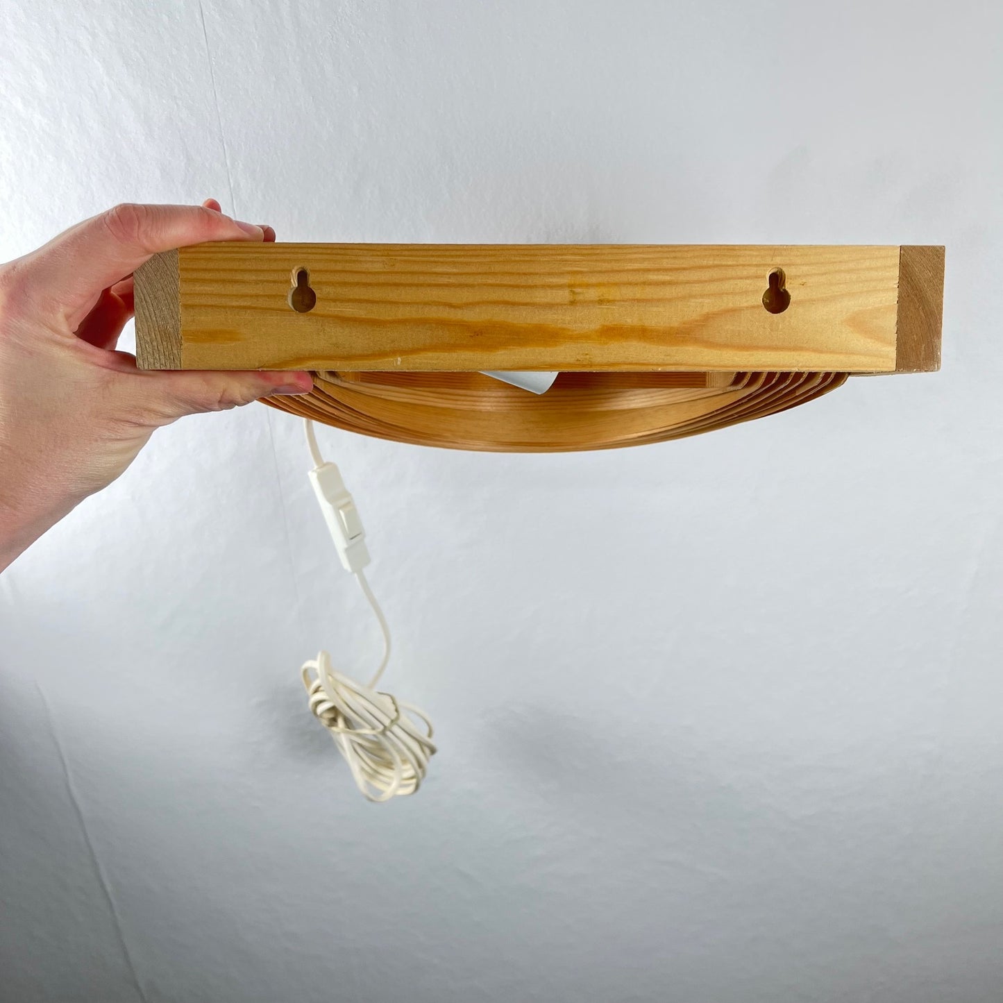 Applique murale Translandia en Pin, Danemark, 1960-70