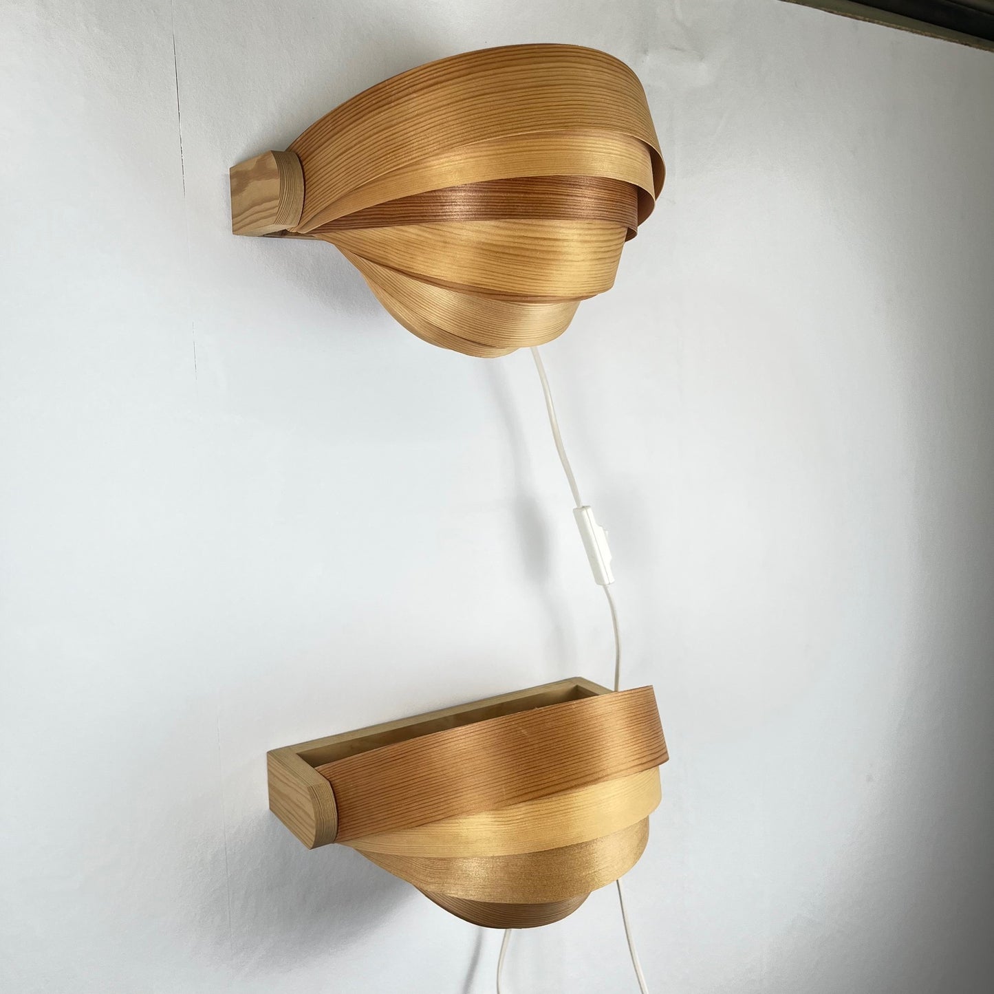 Applique murale Translandia en Pin, Danemark, 1960-70