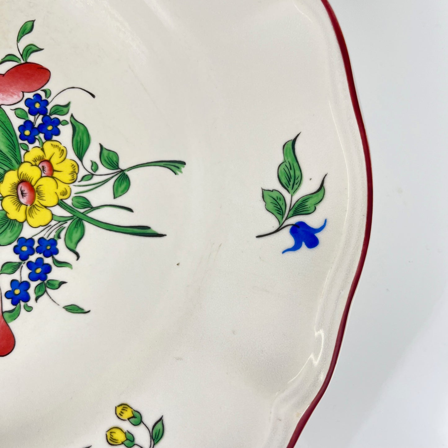 Set de 3 assiettes creuses KG Lunéville  "Réverbère"