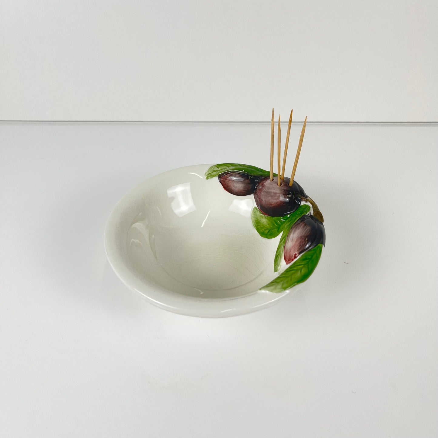 Plat apéritif Olive Barbotine, Bassano, Italie