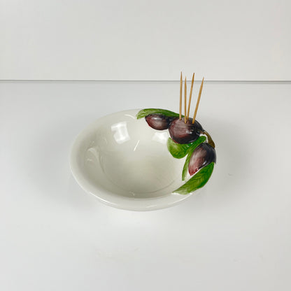 Plat apéritif Olive Barbotine, Bassano, Italie