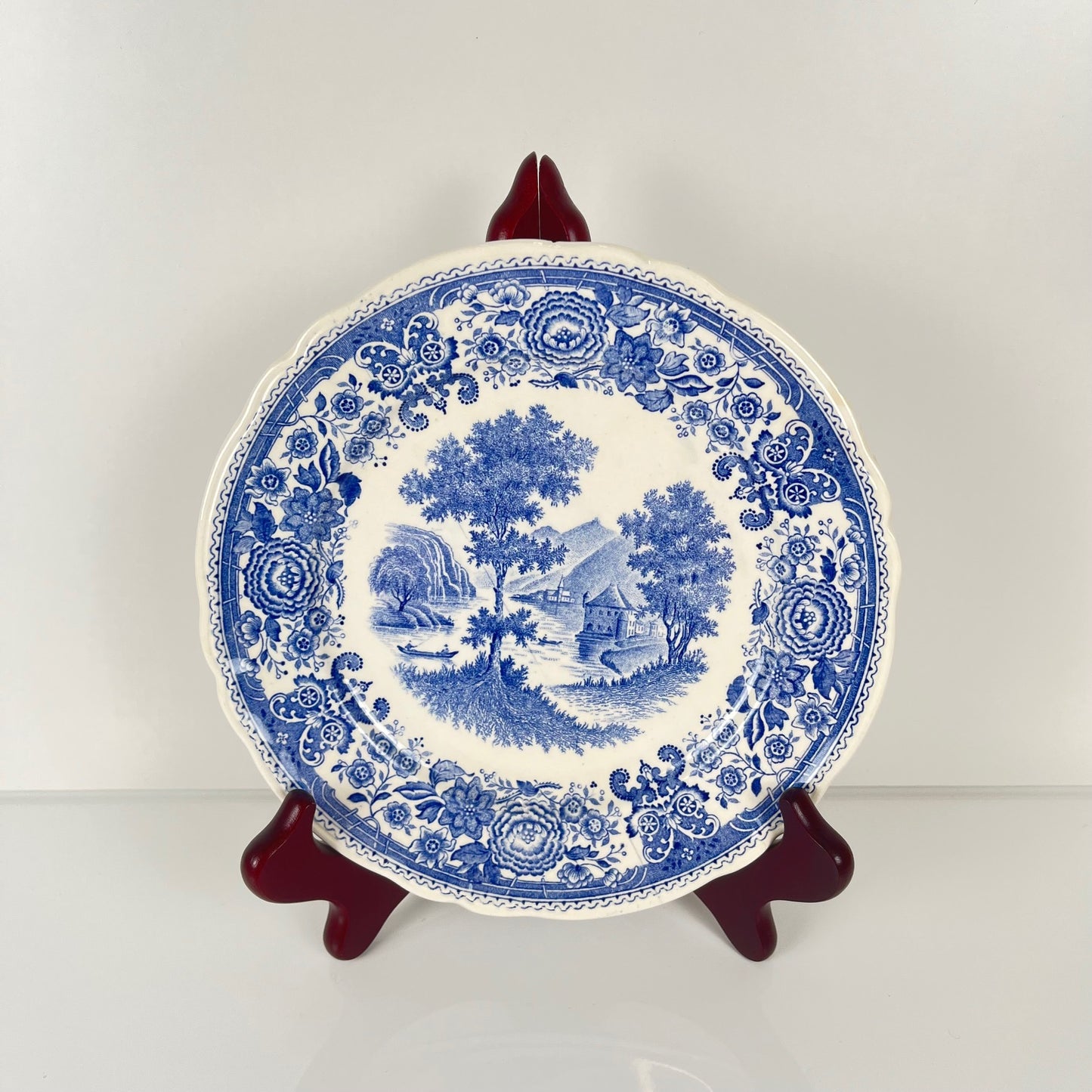 Set de 2 assiettes à dessert Villeroy & Boch "Burgenland" ,bleu