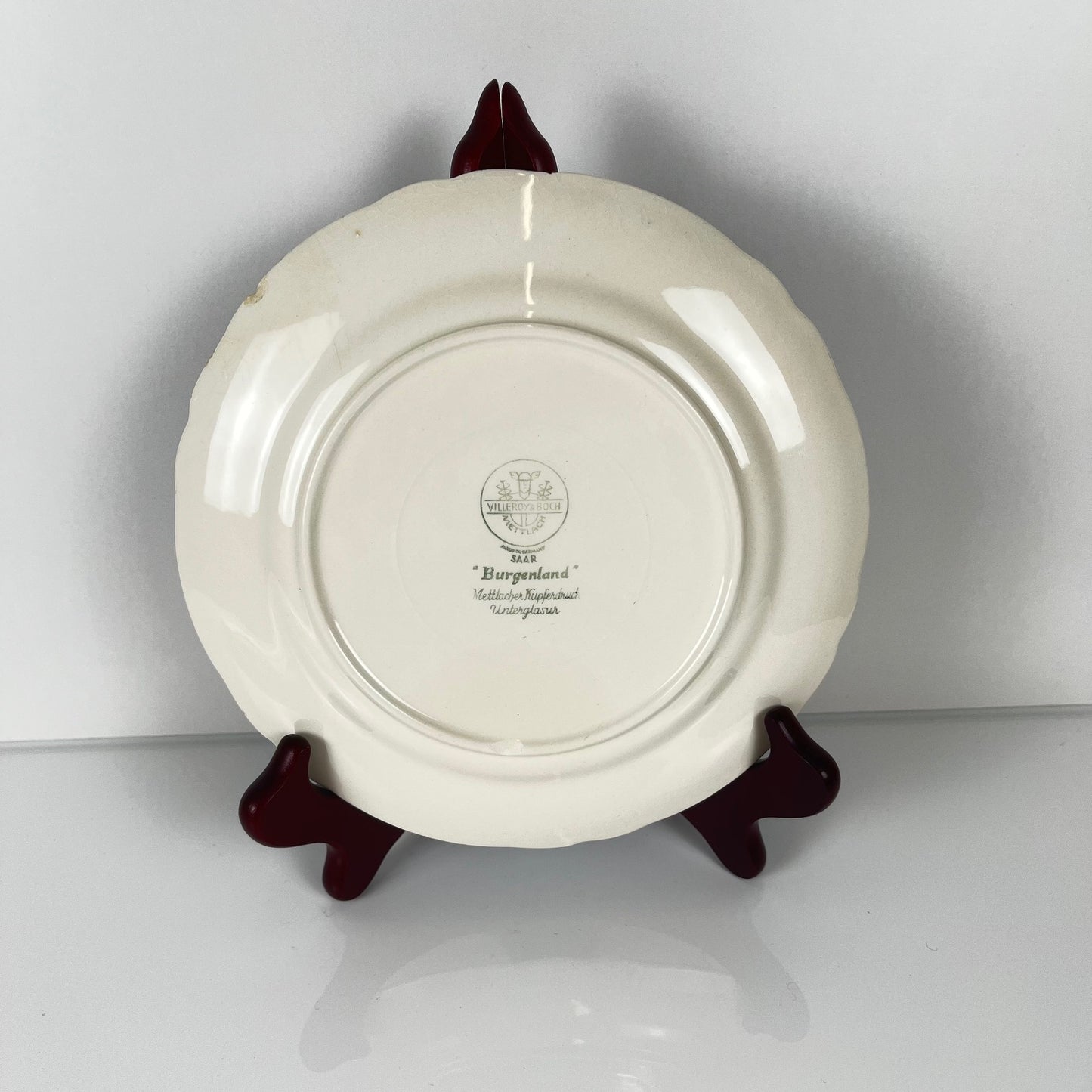 Set de 2 assiettes à dessert Villeroy & Boch "Burgenland" ,bleu