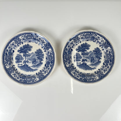 Set de 2 assiettes à dessert Villeroy & Boch "Burgenland" ,bleu