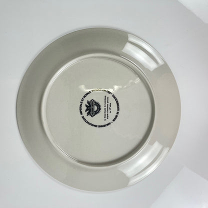 Plat Villeroy & Boch  "Wiltz, luxembourg", gris