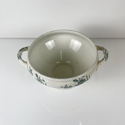 Soupière terre de fer Pexonne "Lucrèce" XIXe