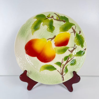 Set de 2 assiettes Barbotine St clement Fruit