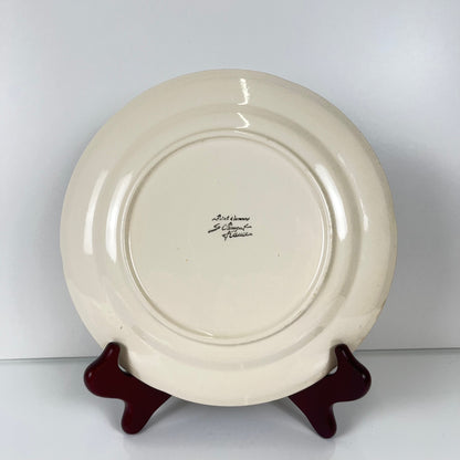 Set de 2 assiettes Barbotine St clement Fruit